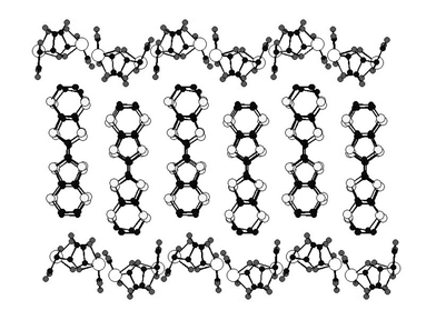 Multilayered structure of the chiral hybrid conductor compound (ET)3[Sb2(l-tart)2]·CH3CN.