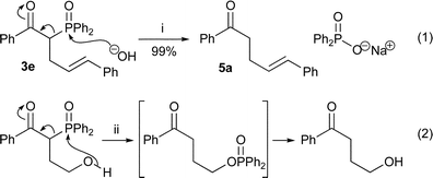 
          Reagents and conditions: NaOH, H2O, EtOH: (i) reflux; (ii) 60 °C.