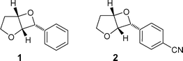 Substrates 1 and 2 used for the PET study.