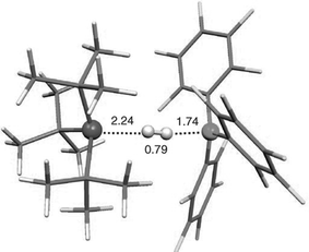 Computational model of phosphine-borane activation of H2. Reproduced with permission from ref. 13. © 2008 Wiley-VCH Verlag GmbH & Co. KGaA