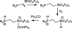 Synthesis and reactivity of alkyl-linked phosphino-boranes.