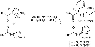 Chemical structures of monoacidic Pyr-containing oxidizable monomers 1–3