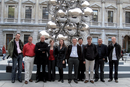 Left to right: Stefan Hecht, Paul Burn, Jan van Hest, Carol Stanier, Eva Harth, Neil Cameron, Yuliang Yang, Chris Barner-Kowollik, Dave Haddleton, Adam Limer.