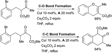 Selective, intramolecular arylation of enolates studied by Li.