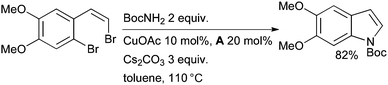 Synthesis of indoles according to Willis.