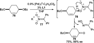 Nitronate nucleophiles.