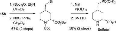 Asymmetric synthesis of Selfotel.