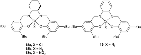 
            Chromium salen complexes.