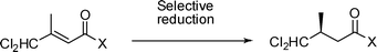 Proposed new strategy to dichloro acid 8.