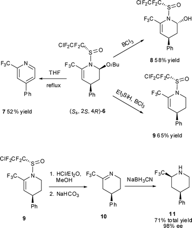 Synthetic potential of the cycloadducts.