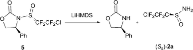 Preparation of sulfinamide (SS)-2a.