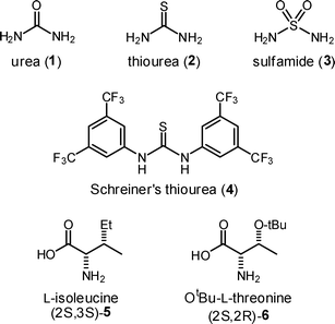 
          Hydrogen bond donors and amino acids of interest.