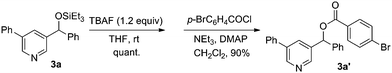 Determination of the structure 3a.