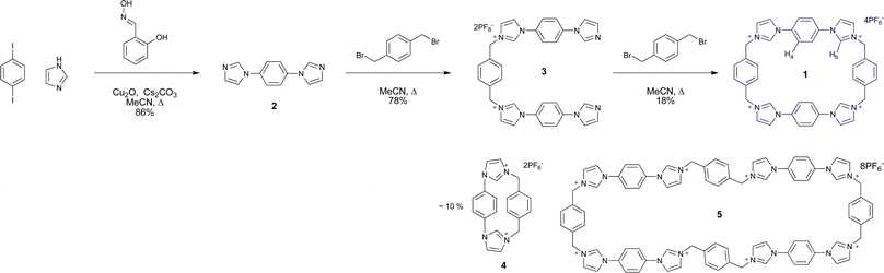 Synthesis of macrocycle 1