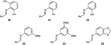 Unsuitable imine substrates.