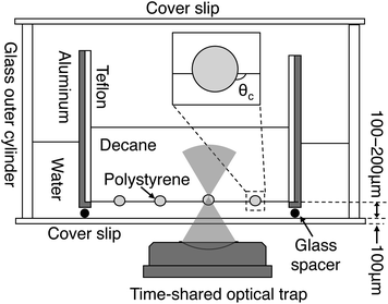 Schematic of the flow cell.