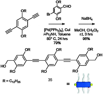 Synthetic route to OPE 35.