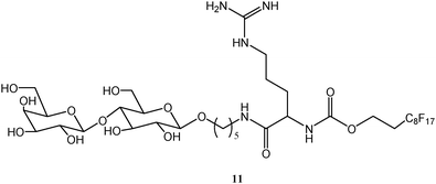 Molecular formula of the substrate for screening the activity of bacterial enzymes by combination of MS/microarrays techniques.