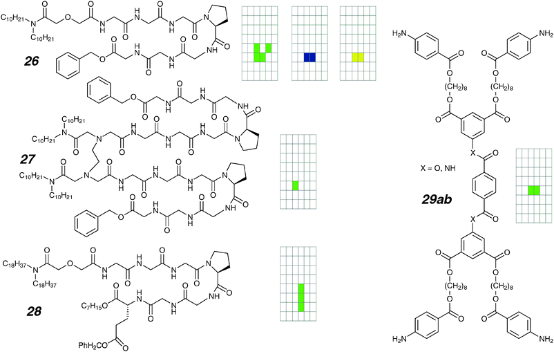 Branched channels and activity grids.