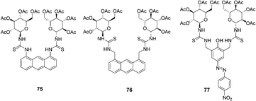 Structures of 75, 76 and 77.