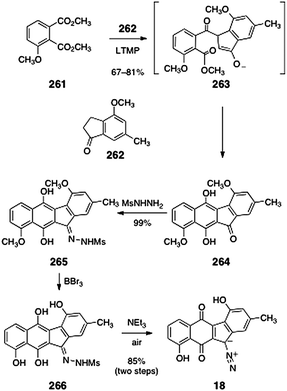 Synthesis of prekinamycin (18) by Birman and co-workers.