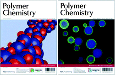 
          Polymer Chemistry's first two themed issues.