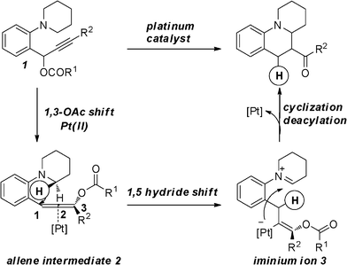 Proposed Lewis acid-catalyzed process.