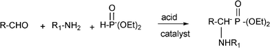 Synthesis of α-aminophosphonates.