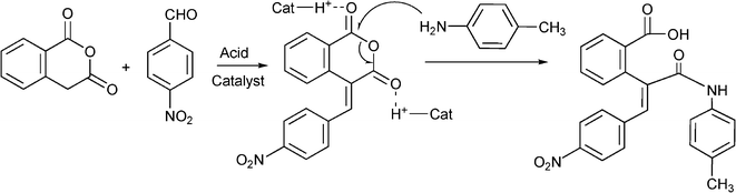 Plausible reaction mechanism for the formation of cis-isoquinolonic acids.