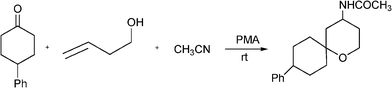 Spirocyclic-4-amidotetrahydropyrans.