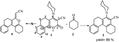 Synthesis of 6-sec-amino-1,2,3,4,7,8-hexahydrobenzo[c]phenanthrene-5-carbonitriles 3.