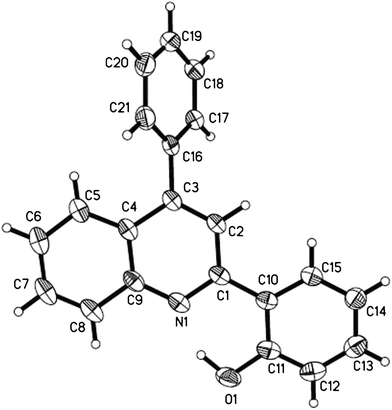 ORTEP diagram of Table 5, entry 10.