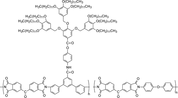 Structure of dendronized polyimide taken from Ref. 266