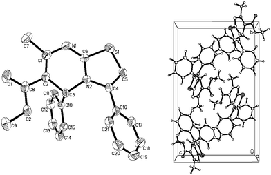 X-ray crystal structure of compound 2a.