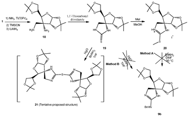 Attempted synthesis of spiroguanidines.