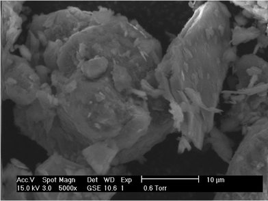 Bottom product for zeolite A synthesis where the colloidal impurities have been decanted.