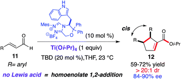 NHC-catalyzed enantioselective enal dimerization