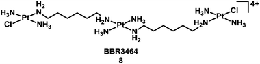 Molecular structure of complex 8.