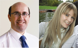 Jamie Humphrey, Editor and Fiona McKenzie, Deputy Editor, CrystEngComm