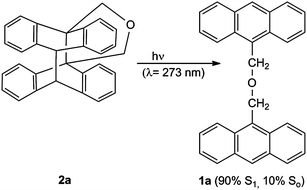 Photochemical cycloreversion: adiabatic and diabatic reaction routes.