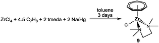 Synthesis of 9.