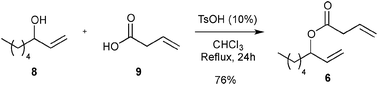 Synthesis of 6.