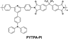 The chemical structure of PYTPA-PI.