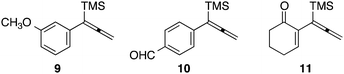 Allenylsilanes 9–11.