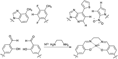 Artificial base pairs that might be employed in SELEX.