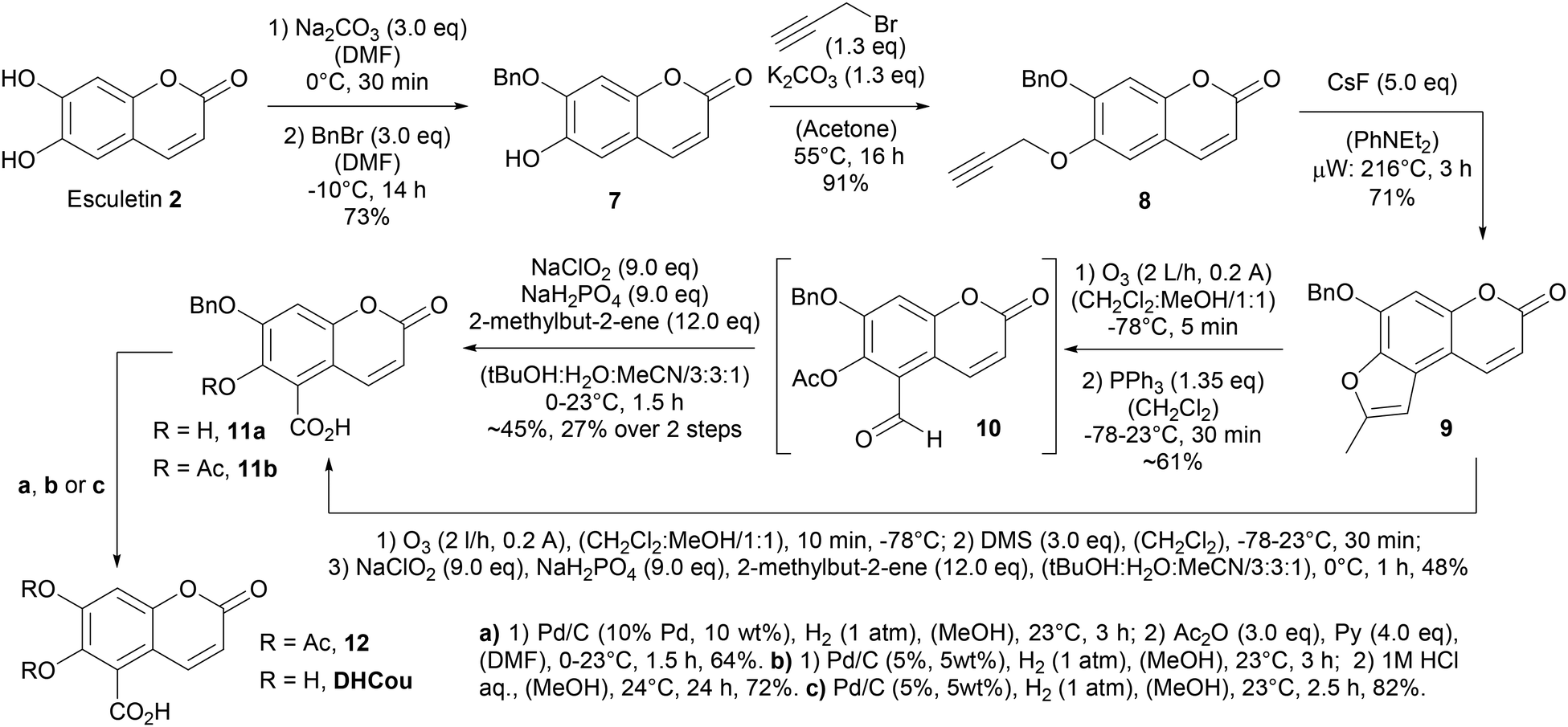 Design of non-cytotoxic 6,7-dihydroxycoumarin-5-carboxylates with ...