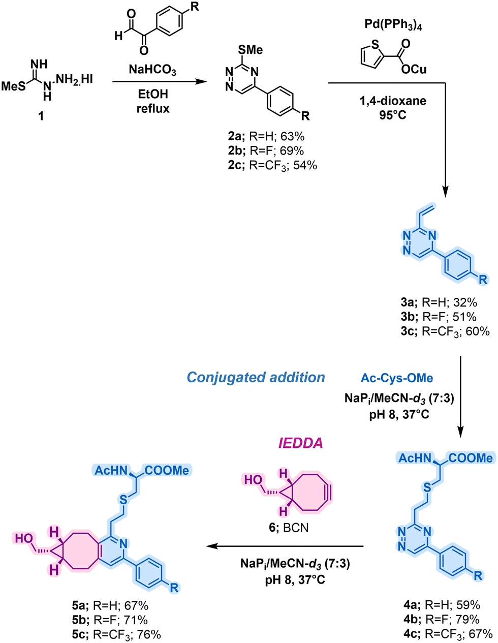 Site-selective peptide functionalisation mediated via vinyl-triazine ...