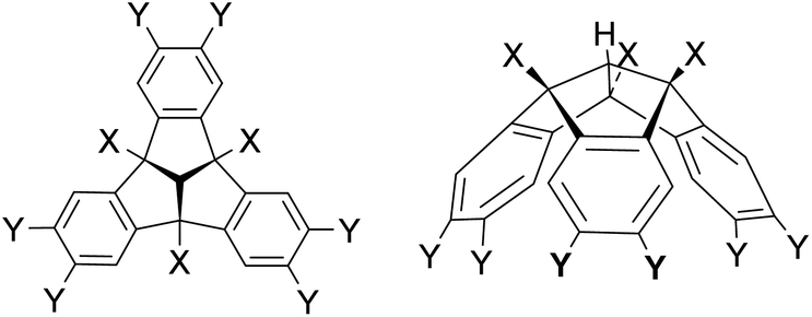 Hexadentate poly-Lewis acids based on the bowl-shaped ...