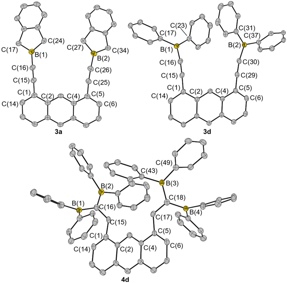 Bidentate boron Lewis acids: synthesis by tin boron exchange reaction ...