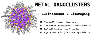 Graphical abstract: Luminescent metal nanoclusters and their application in bioimaging